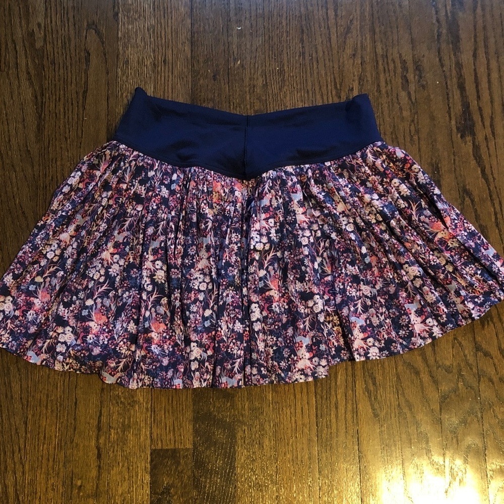 Offline by Aerie Floral Fit & Flare Pleated Tennis Skirt with Shorts
